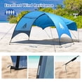 thumbnail image 4 of Carpa de playa Flycoop, 270 x 165 x 155 cm, ventilación 360°, azul, 4 of 9