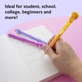 thumbnail image 4 of BAZIC Mechanical Pencil 0.7mm Spinner, Latex Free Eraser, (3/Pack), 4 of 7