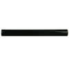 SomerTile Santorini Nero 7/8 in. x 7-7/8 in. Torello Ceramic Wall Trim Tile