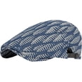 thumbnail image 7 of CoCopeaunts Beret Hats for Men Women Spring Autumn Cap Hat Adjusted Ivy Cap Artist Painter Beret Hat Female Denim Newsboy Cap, 7 of 7
