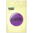 thumbnail image 1 of Love Artsy Purple Refrigerator Button Magnet, 1 of 2
