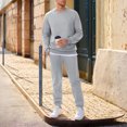 thumbnail image 5 of Popular Two-Piece Men's Sportswear High Quality Sportswear Men Running Sets Long Sleeve Hoodie and Joggers 2-Piece, 5 of 5