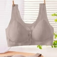 thumbnail image 2 of Ashirexll Plus Size Bras for Women, Bras for Women No Underwire, Solid Color Bra Lifting Support Everyday Bralette, 2 of 5