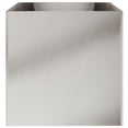 thumbnail image 4 of vidaXL Planter Silver 49x47x46 cm Stainless Steel, 4 of 8
