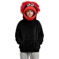 thumbnail image 5 of Boys Girls Fuzzy Hooded Pullover Sweatshirt Fleece Cozy Outwear With Pockets for Christmas Halloween Families Cosplay Party, 5 of 8