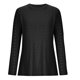 thumbnail image 5 of ICHUANYI Clearance Women's Fashion Solid Color Round Neck Long Sleeve Casual Top ICHUANYI "ICHUANYI", 5 of 7