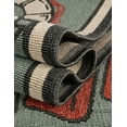 thumbnail image 6 of Unique Loom Outdoor Coastal Collection Area Rug - Nautiscape (5' 1" x 8' Rectangle Blue/Red), 6 of 9