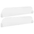thumbnail image 1 of Transparent Plastic Shelf Divider 2pcs Supermarket Organizer Commodity Board Classification Baffle Store Goods Shelf Divider 300mm, 1 of 9