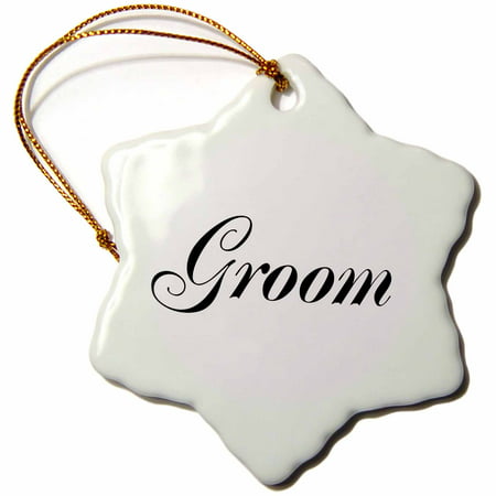 3dRose Groom - part of bride and groom set - couples gift...