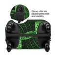 thumbnail image 4 of Daiia Natural Green Leaves Luggage Cover, Thickened Washable Travel Luggage Covers, Elastic Unique Baggage Covers for 18-20 inch Luggage-X-Large, 4 of 9