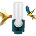 thumbnail image 3 of Bird Water Feeder, 500ml Automatic Bird Cage Feeder, Parrot Water Dispenser, Water Bird Feeder, Large Capacity Water Bottle Drinker for Hamster, Squirrel, Parrots, Guinea, 3 of 9