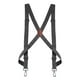 thumbnail image 4 of Tirantes para hombres y mujeres, tirantes elásticos con gancho giratorio, tirantes con clip lateral, adultos X Gris Zulema tirantes mujer hombre, 4 of 8