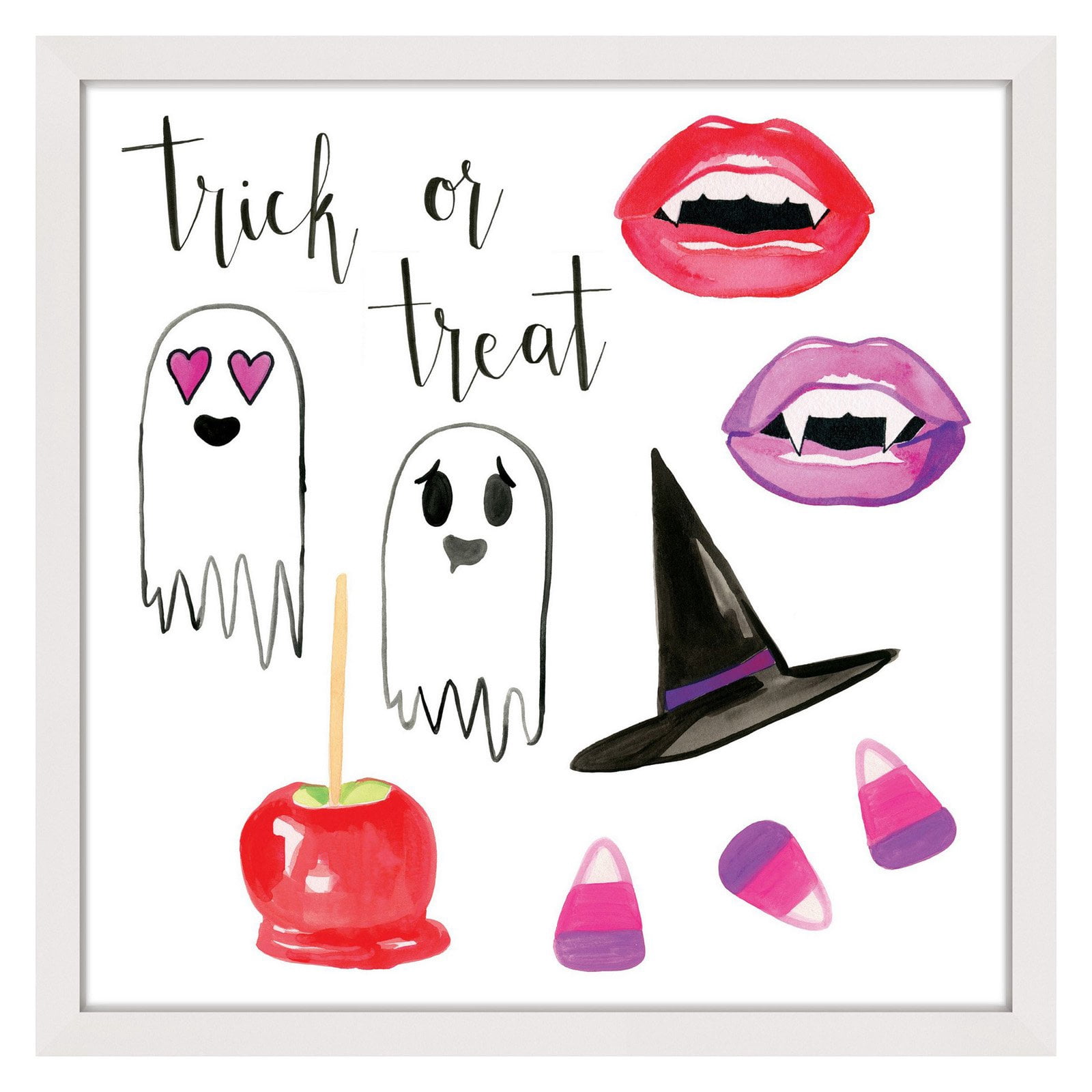 Marmont Hill "Halloween" by Molly Rosner Framed Painting Print