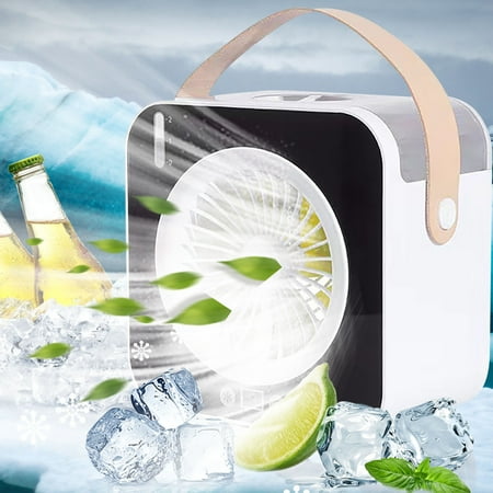 

Fanshiluo Conditioning Fan Cooler Household Mini Spray Fan Portable Outdoor USB Cooler