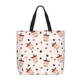 thumbnail image 1 of Balery Milk Tea4 Bolsa de Mano para Mujeres con Cremallera, Bolsa de Gimnasio con Compartimentos, Bolsa para Laptop, Bolsa para Trabajo, 1 of 7