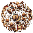 thumbnail image 2 of retro Snail Stickers, Waterproof Snail Sticker for Water Bottle Laptop Phone Cases Planner Skateboard Luggage Helmet Party Favor Decor, Ideal for Adults Teens Teacher Rewards, 2 of 9
