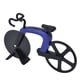 thumbnail image 1 of Cuchillo para pizza con forma de bicicleta, cortador de pizza con forma de bicicleta, cortador de pizza con forma de rueda, aspecto llamativo, 1 of 12