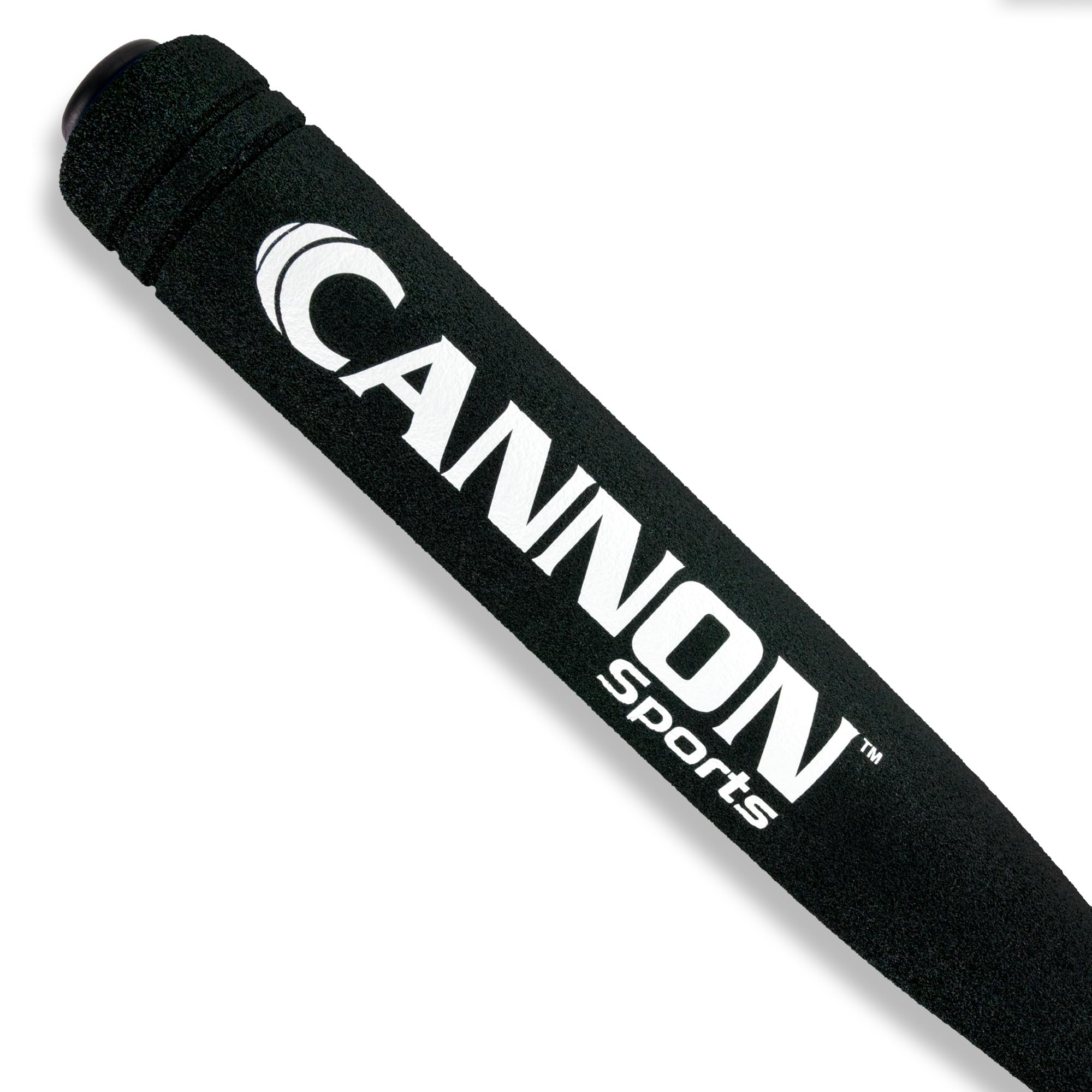 Cannon Sports Foam Baseball Softball Bat - 29-Inch Padded Training Bat with Strong Poly-Core – Soft Foam Practice Bat (Black, 1 Bat)