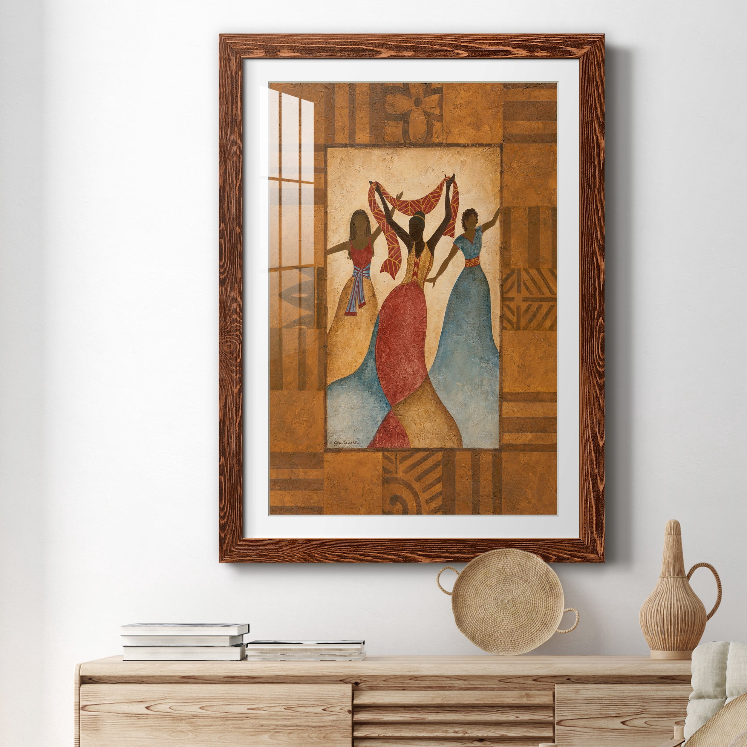 Rhythm - Premium Framed Print - Distressed Barnwood Frame - Ready to Hang