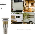 thumbnail image 4 of RUNROTOO Stainless Steel Floor Drain Filter For RV Owners 1Pack, 4 of 8