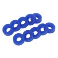 thumbnail image 1 of Anillo de Sello Universal de Aceite Labio UN Sello de Eje Rotativo 8x16x6mm Alta Presión TPU Azul 10 Pcs, 1 of 7
