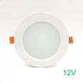 thumbnail image 3 of Foco de techo LED de 12 V CC, foco empotrable de rejilla ultrafino de 3 W, 7 W, 9 W y 12 W, redondo, negro y blanco, 3 of 5