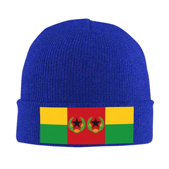 Cape Verde Flag Beanie Hat Men Women Warm Printed Cap Knit Beanies Hats Outdoor Winter Blue