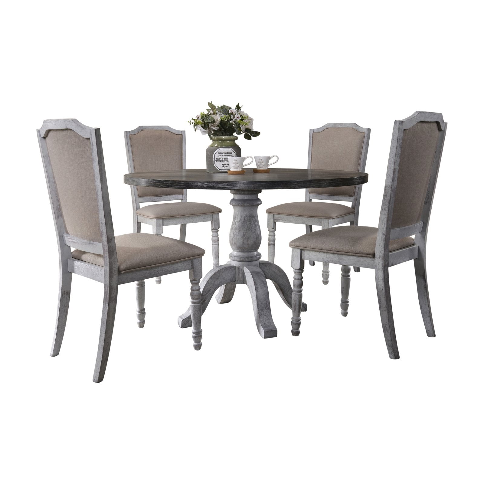 Best Master Furniture Karen 5 Piece Dining Set Walmart Com Walmart Com