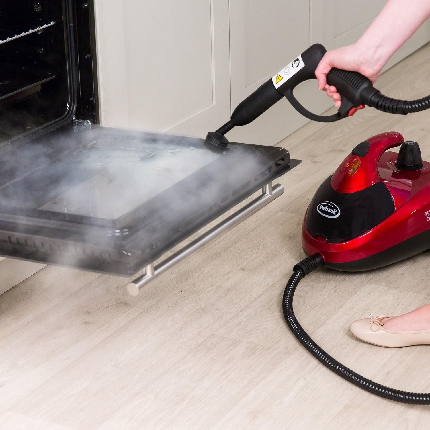 Nettoyeur vapeur puissant multi-outils Ewbank Steam Dynamo pour un nettoyage sans produits chimiques