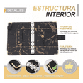 thumbnail image 3 of Bolsa De Carpeta Con Cremallera Carpeta Organigastos Negro, 3 of 5