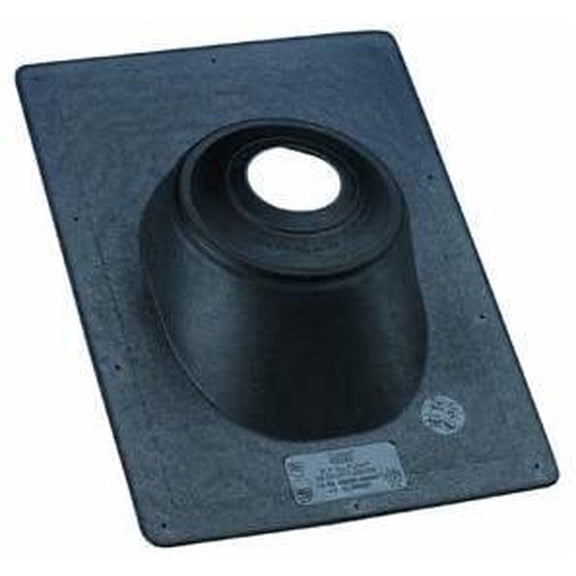 Oatey Roof Flashing No Caulk Vent Pipe - Galvanized - 3 In.