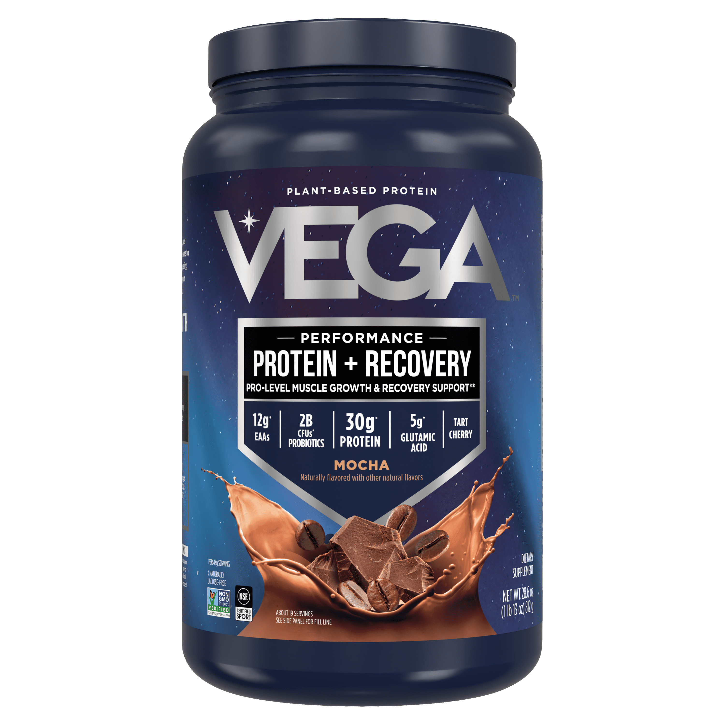 Vega, Organic All-in-One Shake Plant Based Protein Powder, 20