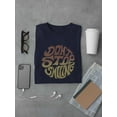 thumbnail image 3 of Don't Stop Smiling Groovy Style T-Shirt Men -Image by Shutterstock, Male 4X-Large, 3 of 4