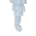 thumbnail image 4 of DecMode 24" Blue Ceramic Sea Horse Windchime with Brown Rope, 4 of 9