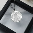 thumbnail image 4 of Picturesongold.Com Saint Anne Javouhey Religious Medal Female Adult-3/4in Size Nick 14K Yellow Gold, 4 of 8