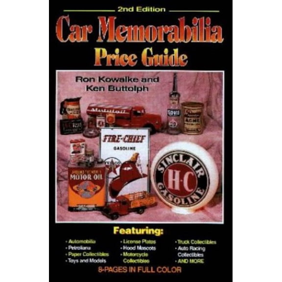 Pre-Owned Car Memorabilia Price Guide Paperback