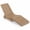 Brown, variant on Furnibear In Pool Lounge Chair with Weighted Anti Floating Design and HDPE Frame for Baja Shelf Tanning Ledge Deck and Patio, Dark Gray