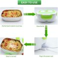 thumbnail image 3 of Electric Warming Lunch Box Food Heater 1.5l 110v Home-use Plug In Lunch Warmer Portable Bento Box Lunch Heater With Removable 304 Stainless Steel Cont, 3 of 4