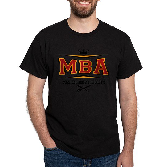 CafePress - MBA Barbecue Men's Value T Shirt - Men's Classic Cotton T-Shirts