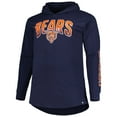thumbnail image 2 of Men's Fanatics Navy Chicago Bears Big & Tall Front Runner Pullover Hoodie, 2 of 3
