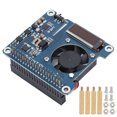thumbnail image 2 of Ethernet Cooling Module, Convenient 40pin GPIO Interface Expansion Board 802.3af PoE  Standard Real Time Display  For, 2 of 8