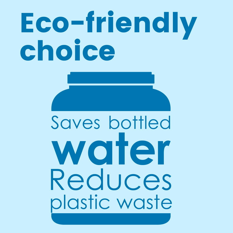 Plastic-free, zero waste water filtration