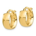 thumbnail image 2 of Leslie's Real 14kt Yellow Gold 6mm High Polished Hoop Earrings; for Adults and Teens; for Women and Men, 2 of 3