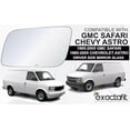 thumbnail image 6 of exactafit 8722L Driver Side Mirror Glass Replacement Fits 1985-2005 Chevy Astro, GMC Safari Left Hand 3m Adhesives, 6 of 7
