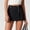 Black, variant on FASHOFT Jean Skirts for Women Denim Fashion Slim Fit Denim Skirt Summer High Waisted All Match Irregular Bodycon A Line Mini Skort Denim Skirt Black