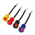 thumbnail image 1 of HLONK 4 Pcs Dog Training Clicker with Strap Pet Tool Set Stop Barking Training Behavior Aids Pet Training Clicker, 1 of 5