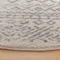 thumbnail image 3 of SAFAVIEH Tulum Merletta Oriental Area Rug, Ivory/Grey, 10' x 10' Round, 3 of 7