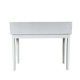 thumbnail image 5 of Room Designs Console Table White Modern Rectangle, 5 of 8