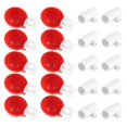thumbnail image 2 of 10 vasos de agua automáticos para pollos con accesorios en T de PVC Vasos de agua para pollos, comedero de agua para pollos como se muestra, como se muestra, 2 of 5