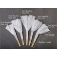 thumbnail image 6 of 1pair (1L+1R) Gradient Color Belly Dance Silk Fan Veils Two-sides Real Silk Folding Fan Oriental Dance Props Fans 41cm-86cm Long, 6 of 7